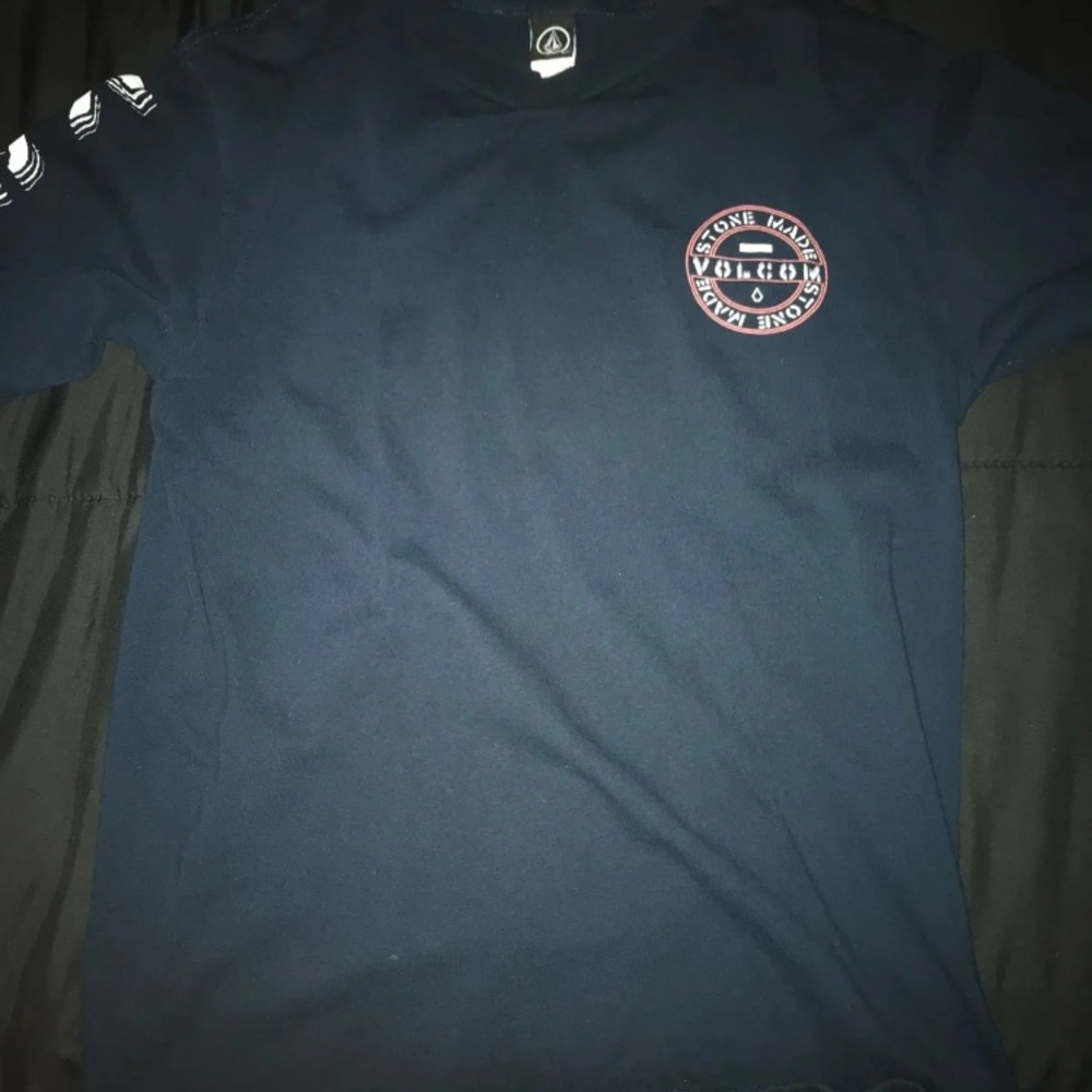 Blue volcom long sleeve